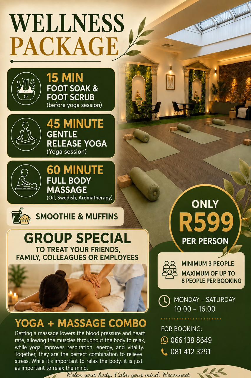 Wellness Package — Yoga and Massage Combo